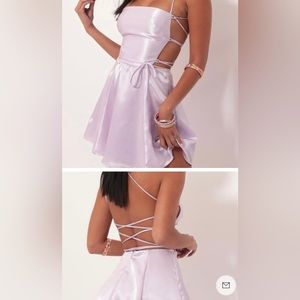 Brand new Lucy in the sky fit and flare dress